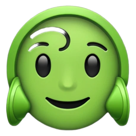 wygeneruj mi emoi animowane z logiem spotify prawdziwym logo sticker