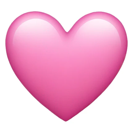 Pink heart sticker