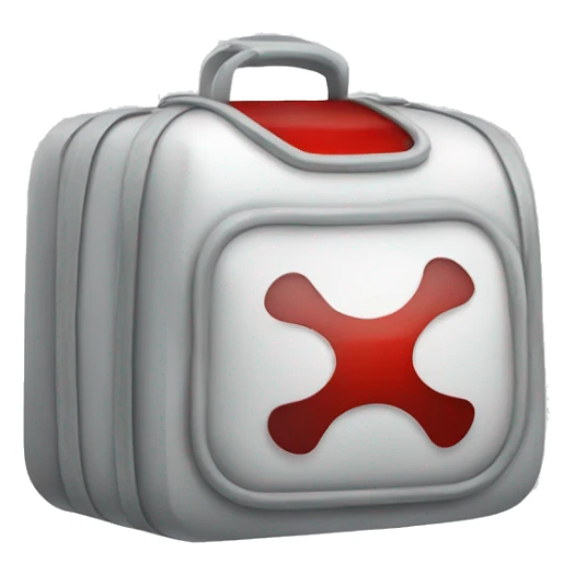 Blood medical bag sticker