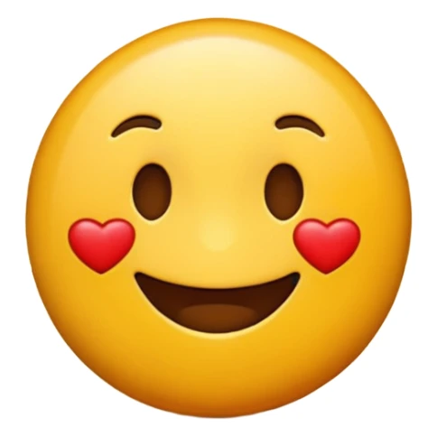 3D emoji symbolizing loyalty and frequent customer, food theme, friendly and modern, soft lighting, glossy, isolated, no background
 sticker