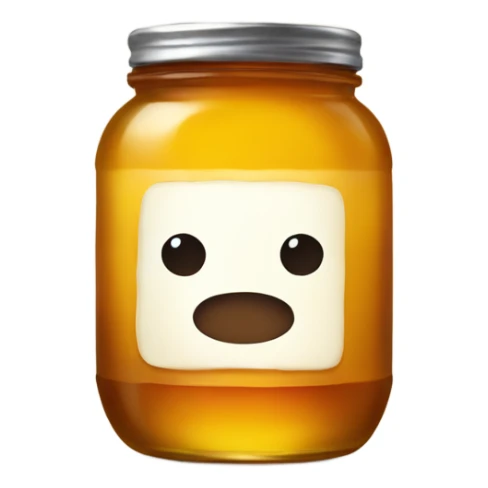 Jar of honey  sticker