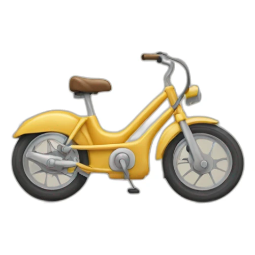 chat qui fait de la trottinette sticker