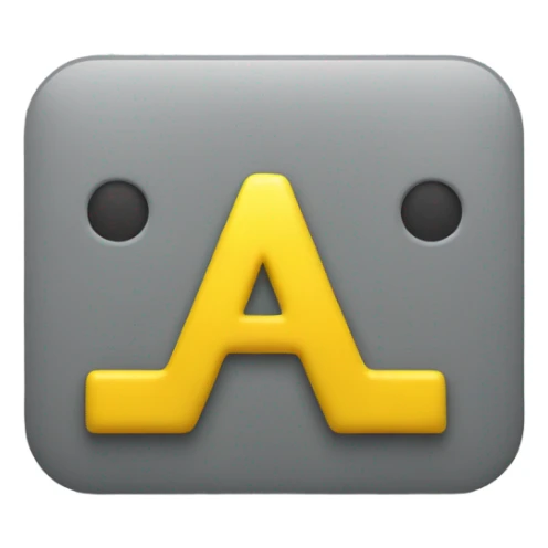 make me an yellow and grey emoji that says XP in bold letters sticker