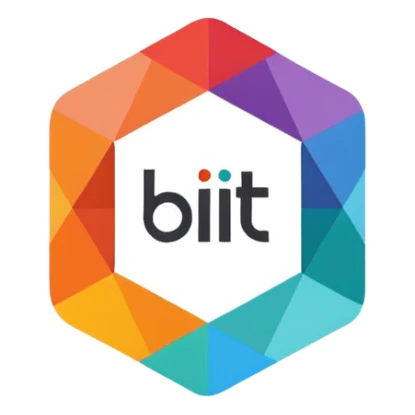 Make an emojo of biit university logo sticker