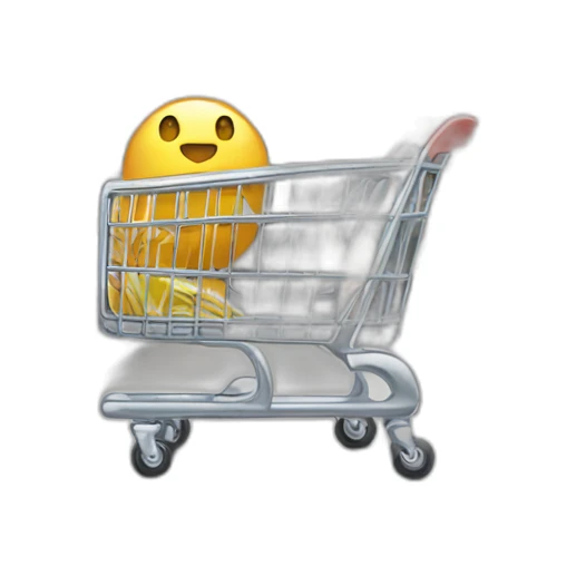 Shopping cart shoes watcher airpords  sticker