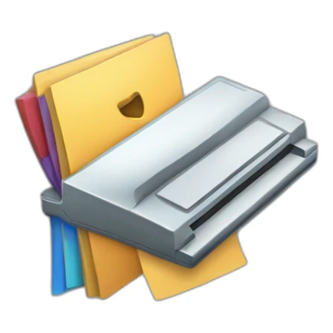 CORPO logo realistic windows95 moviemaker sticker