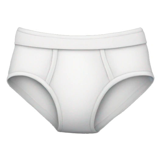 white briefs sticker