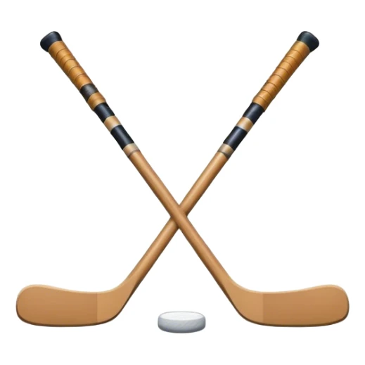 Outline of Minnesota with hockey sticks sticker