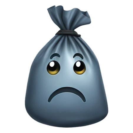 wet money bags sticker