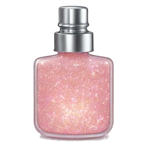 Fairy light pink perfume glitter sticker