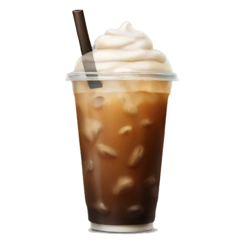 Iced coffee sticker