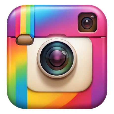 i want a emoji fir instagram logo sticker