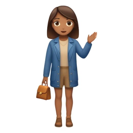 woman standing in front of a long road, looking forward with confidence—behind her, multiple closed doors symbolizing rejection, but one door ahead is glowing, representing the path forward. In her hand, she holds a small bright light, symbolizing her knowing—her guide. sticker