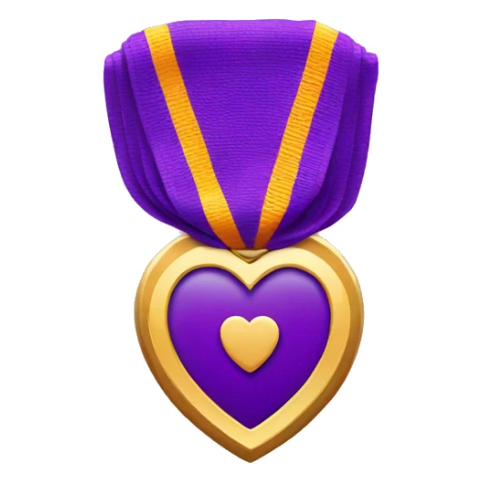 Purple Heart Medal sticker