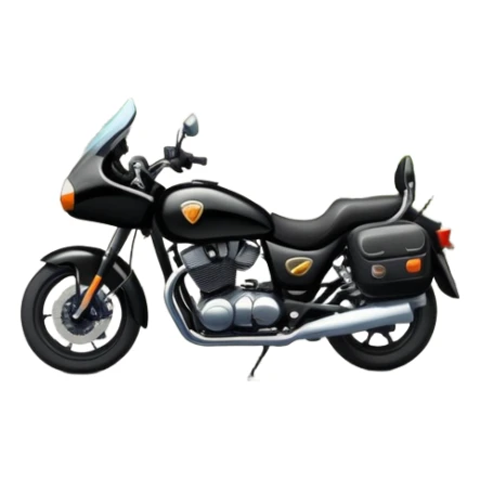 motorcycle tour on a mountain road sticker