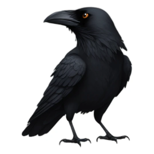 the crow sticker