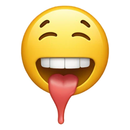 Emoji avec l’Indexe dans la bouche  sticker