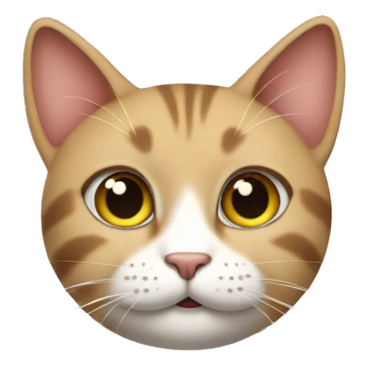 A cat saying good morning sticker