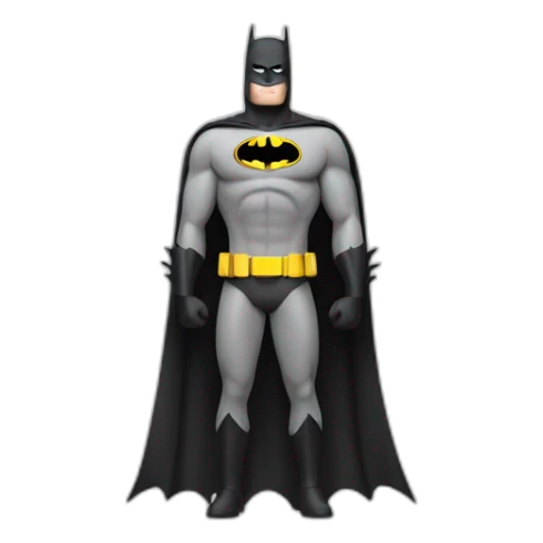 batman shrugging shoulders in confusion sticker