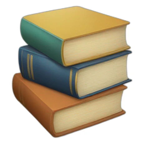 circle of books sticker