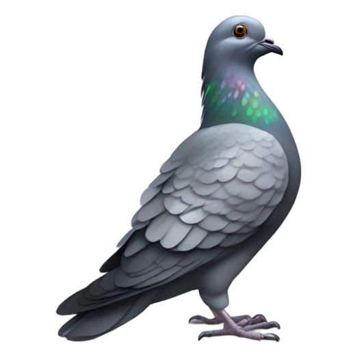 A pigeon in New York sticker