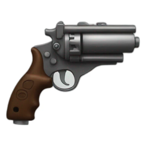 Pistolet peinture outil sticker