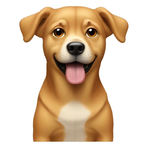 Trump as a dog sticker