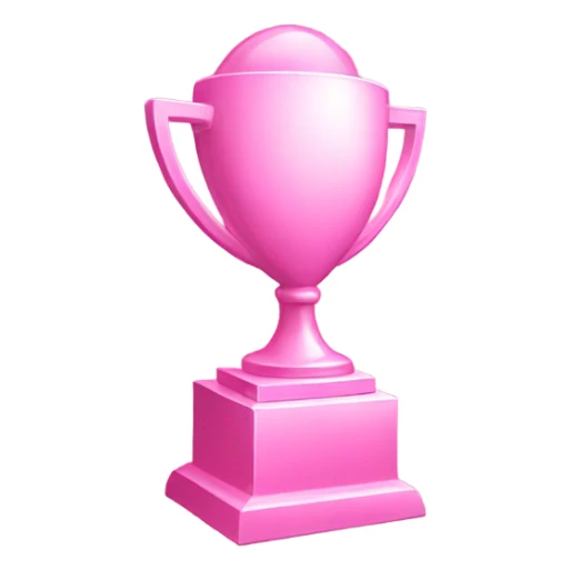 pink award  sticker