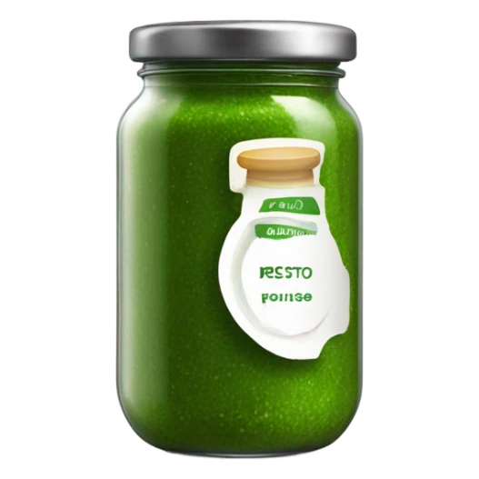 Jar of pesto sauce  sticker