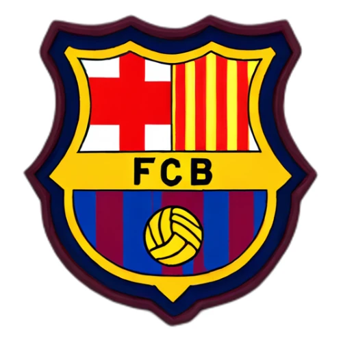 football club barcelona emblem spiderman sticker