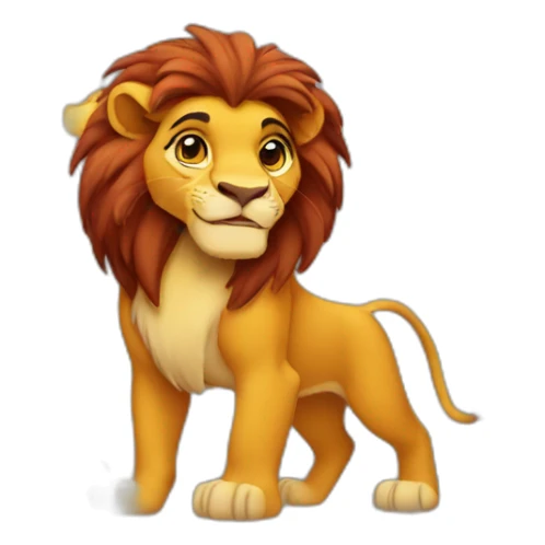 Lion King sticker