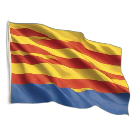 flag of catalonia sticker