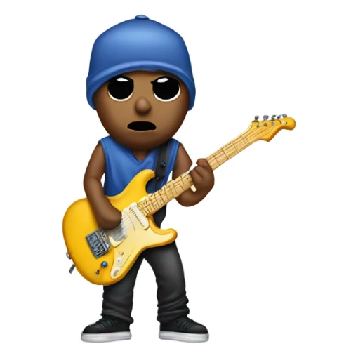 Limp Bizkit guitar player sticker