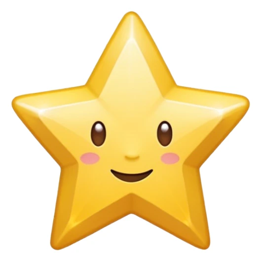 Emoji de um quadrado branco com o símbolo de uma estrela central igual deste emoji ✨ sticker
