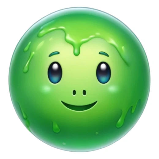 Slime petit en sphère sticker