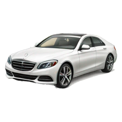 luxury nice car and palm  sticker