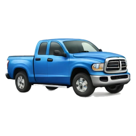 Blue book with a truck on the cover  sticker