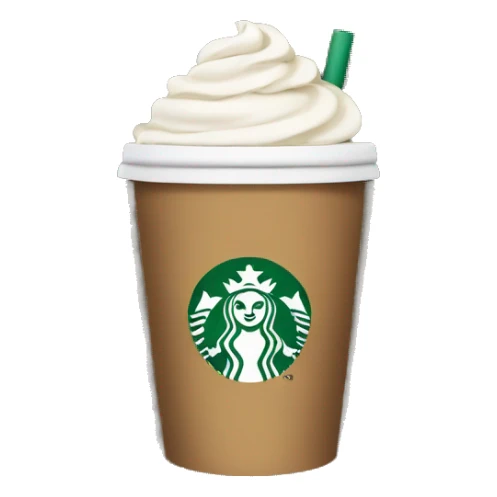 Starbucks cup sticker