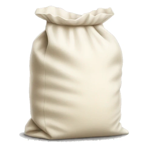 Bag of flour sticker