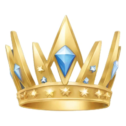 Wonder womans' tiara, like the movie, and in gold sticker