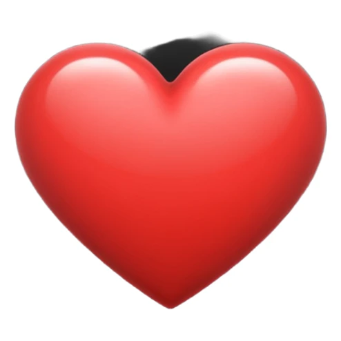 💘 change heart colour to black sticker