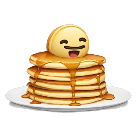 Pancake people sticker