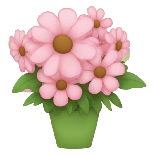 Giving flowers sticker