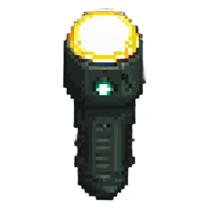 flashlight sticker