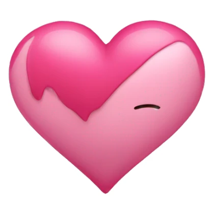 The pinkest heart in the world  sticker