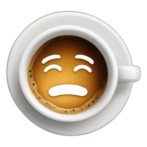 coffee cup on the middle the logo "subscribe coffee" sticker