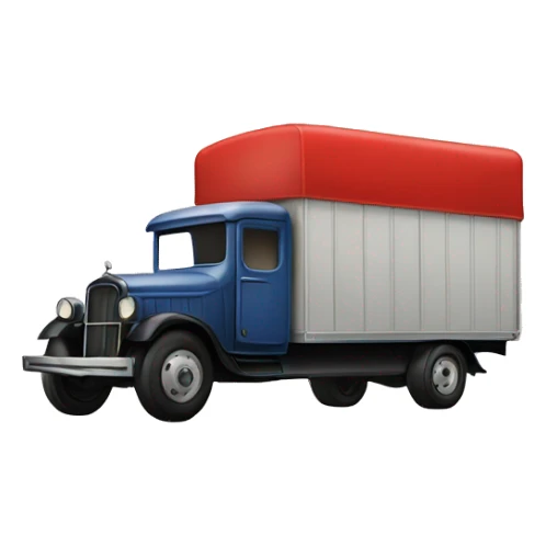 Very large 1933 mover’s moving truck sticker