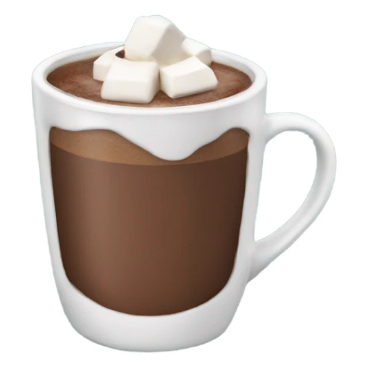 mug of hot chocolate sticker
