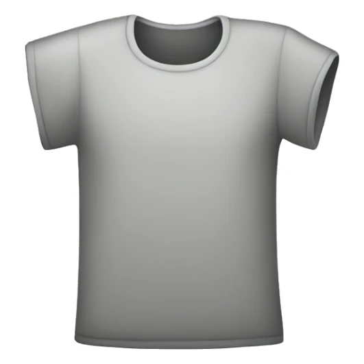 T Shirt shaped like the letter N sticker