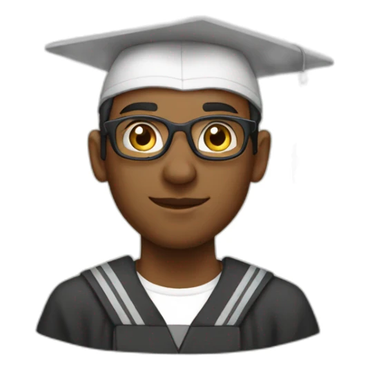 I am Ahmed, a graduate of architecture. sticker